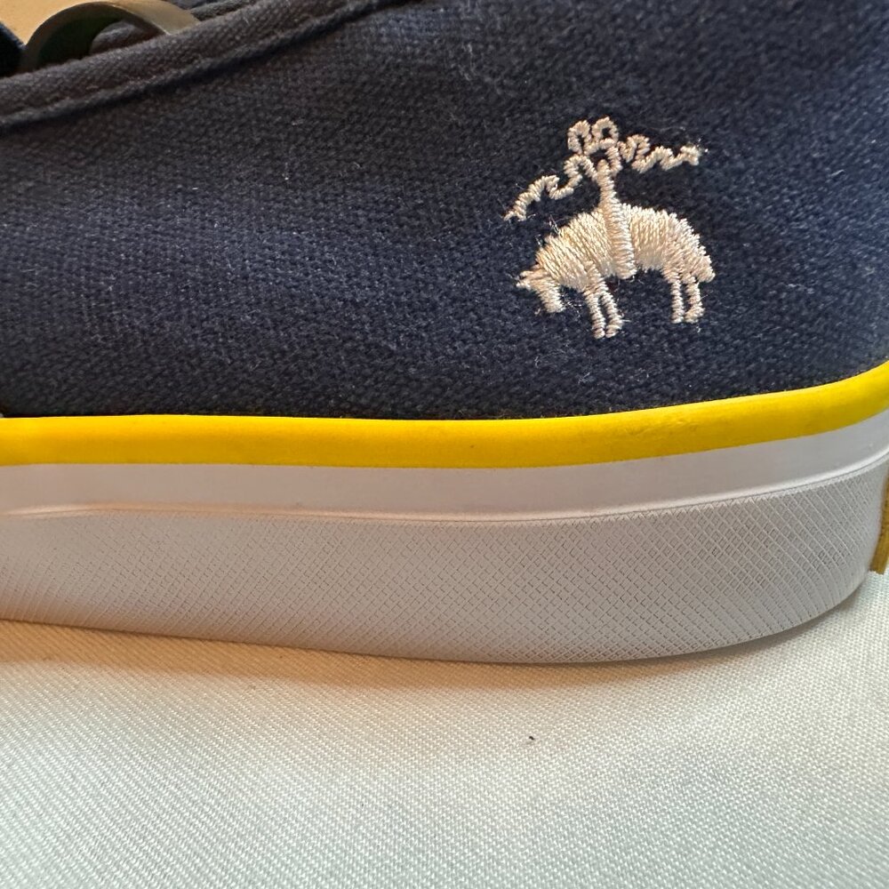 Sperry LOVE Tennis Slip On Shoes Navy Canvas Sneakers Men's 10.5 - Picture 8 of 9